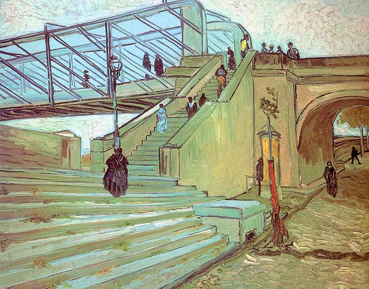 Vincent Van Gogh The Trinquetaille Bridge China oil painting art